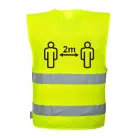 Portwest C406 covid jól láthatósági mellény (s/m) munkavédelmi ruházat – munkaruházat