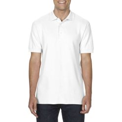 Gildan® Premium Cotton® Adult double pique póló (XL)