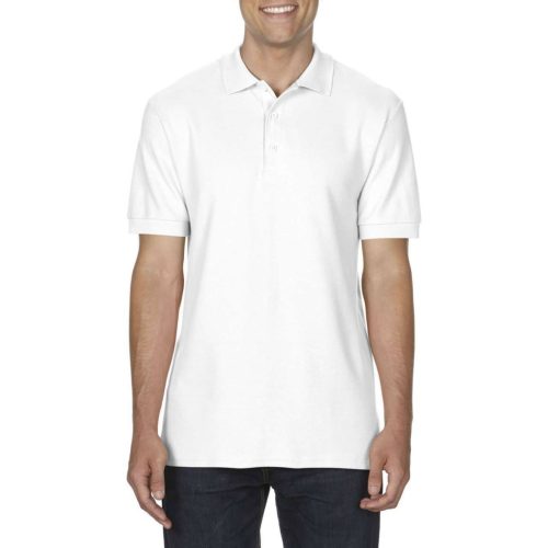 Gildan® Premium Cotton® Adult double pique póló (XL)