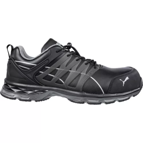 Puma Velocity 2.0 Black low S3S ESD FO HRO SR munkavédelmi cipő (45)