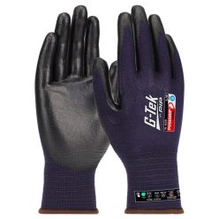   G-TEK PosiGrip MAX 18G kötött, HPPE/nylon/spandex, PosiGripMax tenyérmártott munkavédelmi kesztyű (09/L)