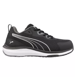   Puma celerity knit blk/white low S1PS esd HRO SR női munkavédelmi cipő (40)