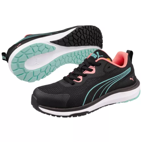 Puma celerity knit blue/coral low S1PS esd HRO SR női munkavédelmi cipő (35) – munkavédelmi lábbeli
