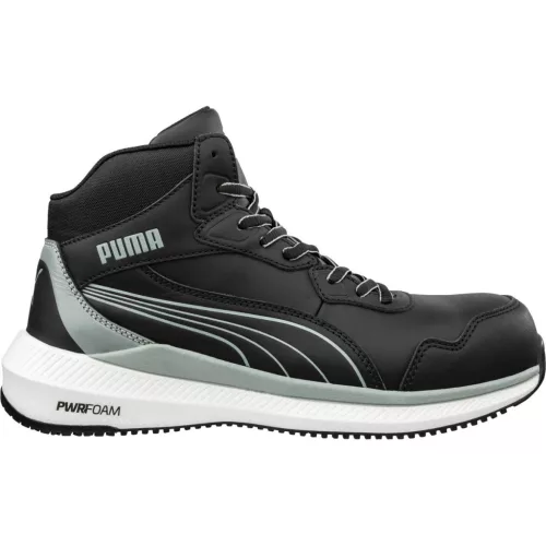 Puma zoom black S3S esd FO HRO SR munkavédelmi bakancs (46)