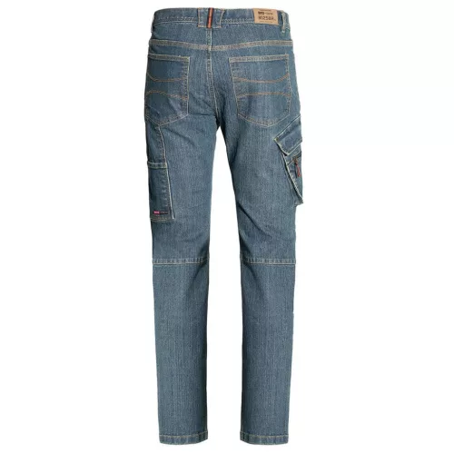 Issaline multi sokzsebes stretch farmernadrág (3XL)