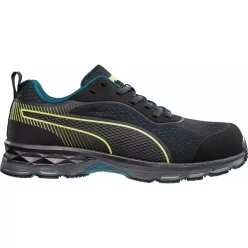   Puma Fuse Knit Black Wns Low S1P ESD HRO SRC női munkavédelmi cipő (36)