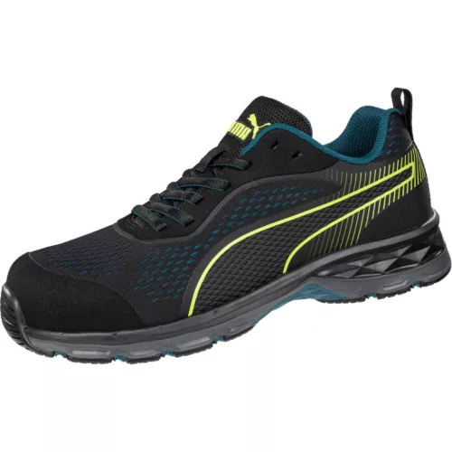 Puma Fuse Knit Black Wns Low S1P ESD HRO SRC női munkavédelmi cipő (36)
