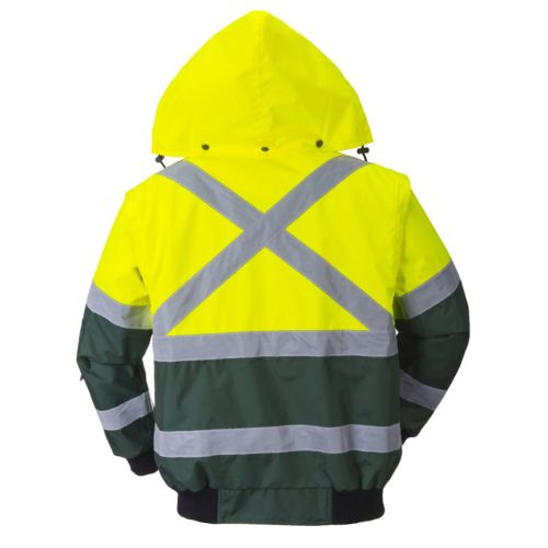 C565 - X Hi-Vis Bomber kabát (XXL)