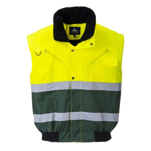 C565 - X Hi-Vis Bomber kabát (XXL)