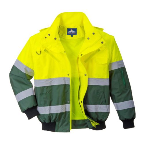 C565 - X Hi-Vis Bomber kabát (XXL)