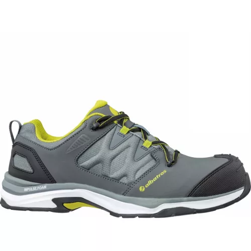 Albatros ultratrail grey low S3S esd FO HRO SR munkavédelmi cipő (44) – munkavédelmi lábbeli