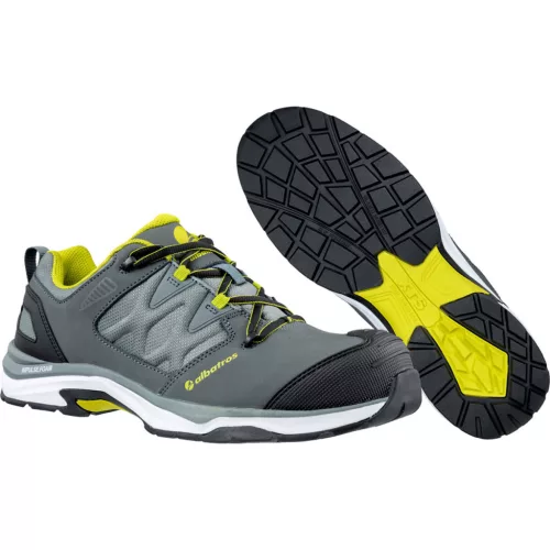 Albatros ultratrail grey low S3S esd FO HRO SR munkavédelmi cipő (44) – munkavédelmi lábbeli