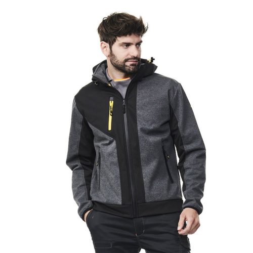 ISSALINE Rush softshell kabát vízálló cipzárral (XXL)