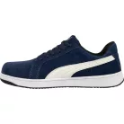 Puma iconic suede navy low S1PL esd FO HRO SR munkavédelmi cipő (39)