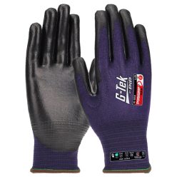   G-TEK PosiGrip MAX 18G kötött, HPPE/nylon/spandex, PosiGripMax tenyérmártott munkavédelmi kesztyű (10/XL)