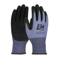   G-TEK X-Treme kötött, nitrilhab tenyérmártott munkavédelmi kesztyű (09/L)