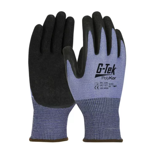 G-TEK X-Treme kötött, nitrilhab tenyérmártott munkavédelmi kesztyű (09/L)