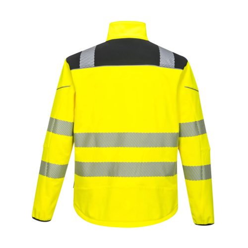 T402 -  Vision Hi-Vis softshell kabát (XXL)