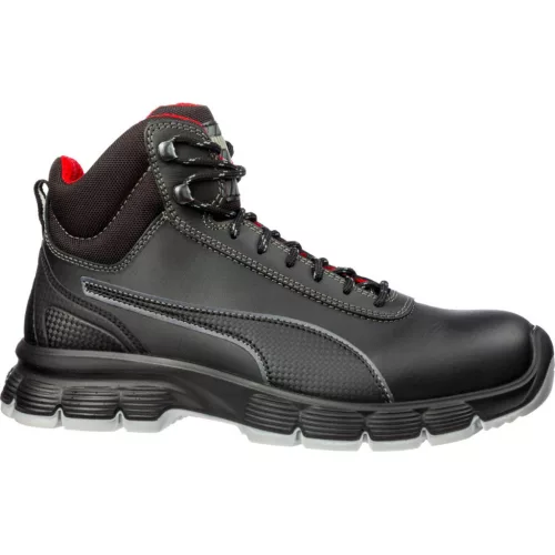 Puma condor black mid S3L esd FO SR munkavédelmi bakancs (40)
