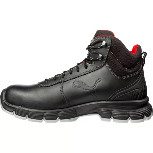 Puma condor black mid S3L esd FO SR munkavédelmi bakancs (40)