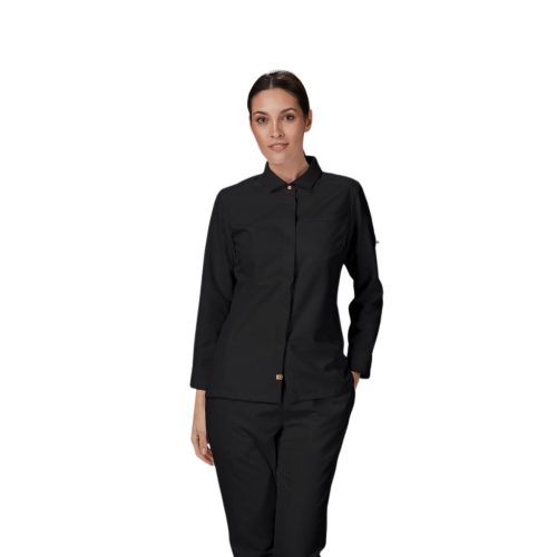 GARYS - MORAL női séfkabát olasz gallérral