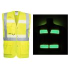 G476 - Glowtex vezetői mellény (XXL)