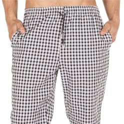 GARYS - unisex kockás séfnadrág (L)