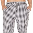 GARYS - unisex kockás séfnadrág (M)