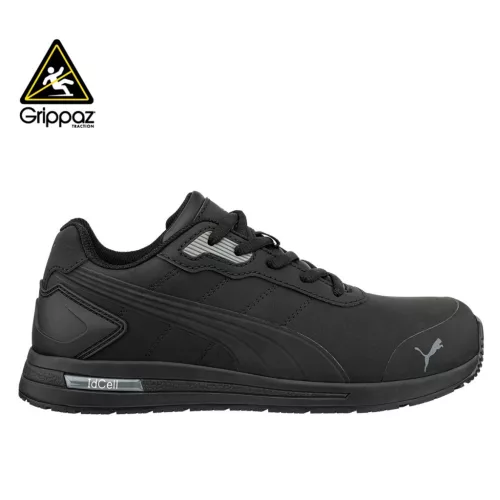 Puma Bounce BLK Low S3S ESD FO HRO SR munkavédelmi cipő (44)