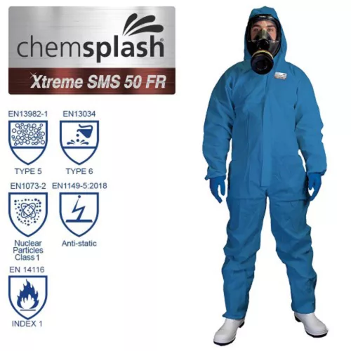 Chemsplash xtreme sms 50 lángálló overál 5/6 chemsplash munkavédelmi ruházat – munkavédelem, egyéb munkaruházat – Joszerszam.com – cikkszám: 3_2949204961