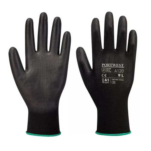 A120 - Nylon kesztyű PU tenyérmártott (10/XL)
