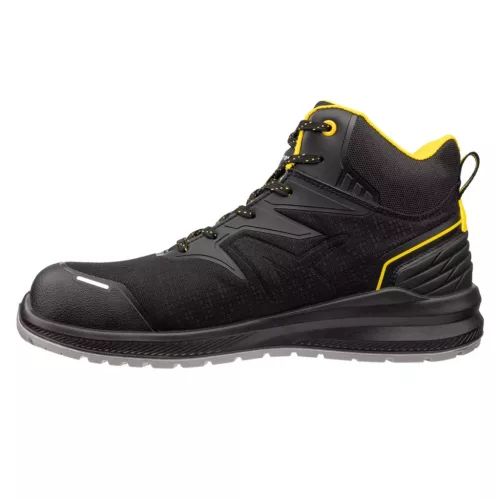 Albatros DALTON Blk Yellow Mid S3L ESD FO SR munkavédelmi bakancs