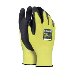 ISSALINE Nylon kesztyű mikrohabos latex bevonattal (9)