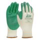 G-TEK újrahasznosított poliészter, latex tenyérmártott munkavédelmi kesztyű - bliszteres (08/M)