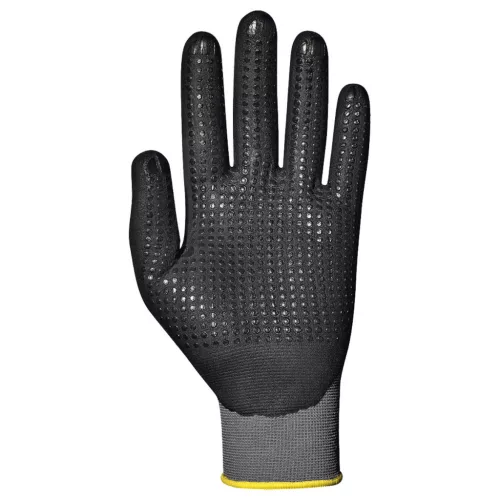 Sir Safety System Innoflex pöttyözött nylon/nitril 3/4 mártott kesztyű (08/M)