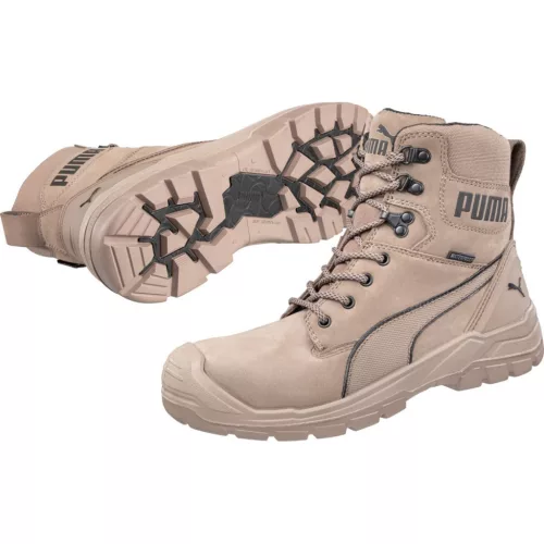 Puma conquest stone high S3S FO CI HI HRO SR munkavédelmi bakancs (42)
