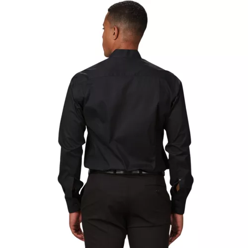 Garys red line férfi slim fit ing mao gallérral (xl) – munkaruházat