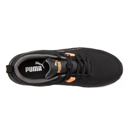Puma stepper blk/peach low S3S esd HRO SR női munkavédelmi cipő (39) – munkavédelmi lábbeli