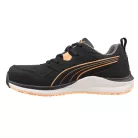 Puma stepper blk/peach low S3S esd HRO SR női munkavédelmi cipő (39) – munkavédelmi lábbeli