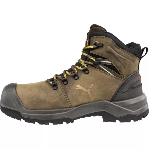 Puma Iron HD Brown Mid S3S FO LG CI SR munkavédelmi bakancs (40)
