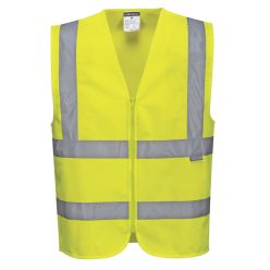 C375 -  Hi-Vis zippzáras mellény (3XL)