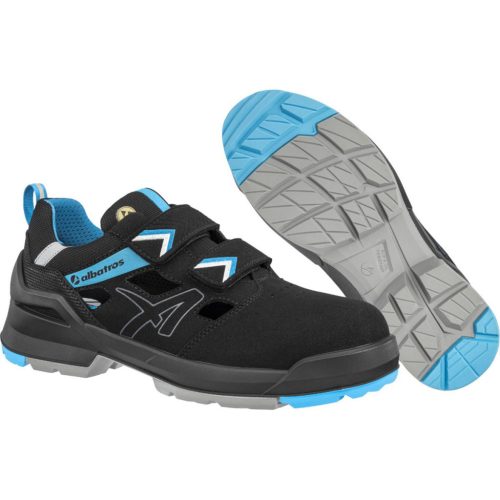 Albatros Forge Air Black/Blue Low S1 ESD FO SR munkavédelmi szandál (50)