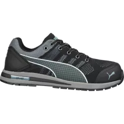  Puma Elevate Knit Black S1PS ESD FO HRO SR munkavédelmi cipő (43)