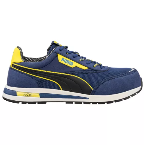 Puma rider blue low sb e ps FO HRO SR villanyszerelő cipő (46)