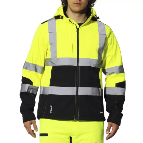 ISSALINE LAVORIS Hi-Vis jólláthatósági kabát (M)