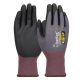 HANTEX REGEN kötött, poliészter, nitril tenyérmártott munkavédelmi kesztyű - bliszteres (09/L)
