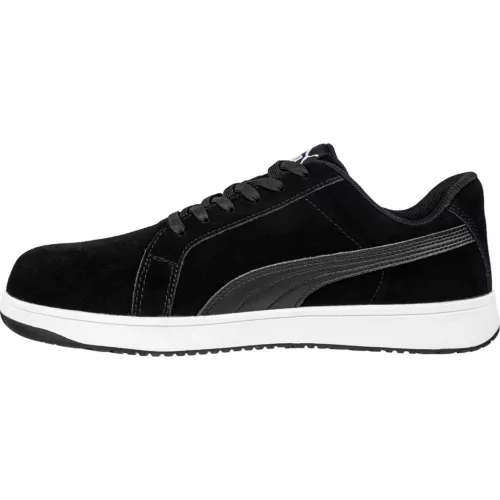 Puma Iconic Black Low S1PL ESD FO HRO SR munkavédelmi cipő (45)