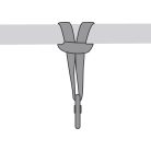 Kratos 0,6 méter hosszú rögzítőpánt