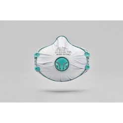   BLS 031 FFP3 szelepes Dolomit légzésvédő maszk hegesztett pánttal, teljes gumiperemmel (10 db)