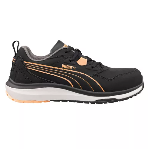 Puma stepper blk/peach low S3S esd HRO SR női munkavédelmi cipő (40) – munkavédelmi lábbeli
